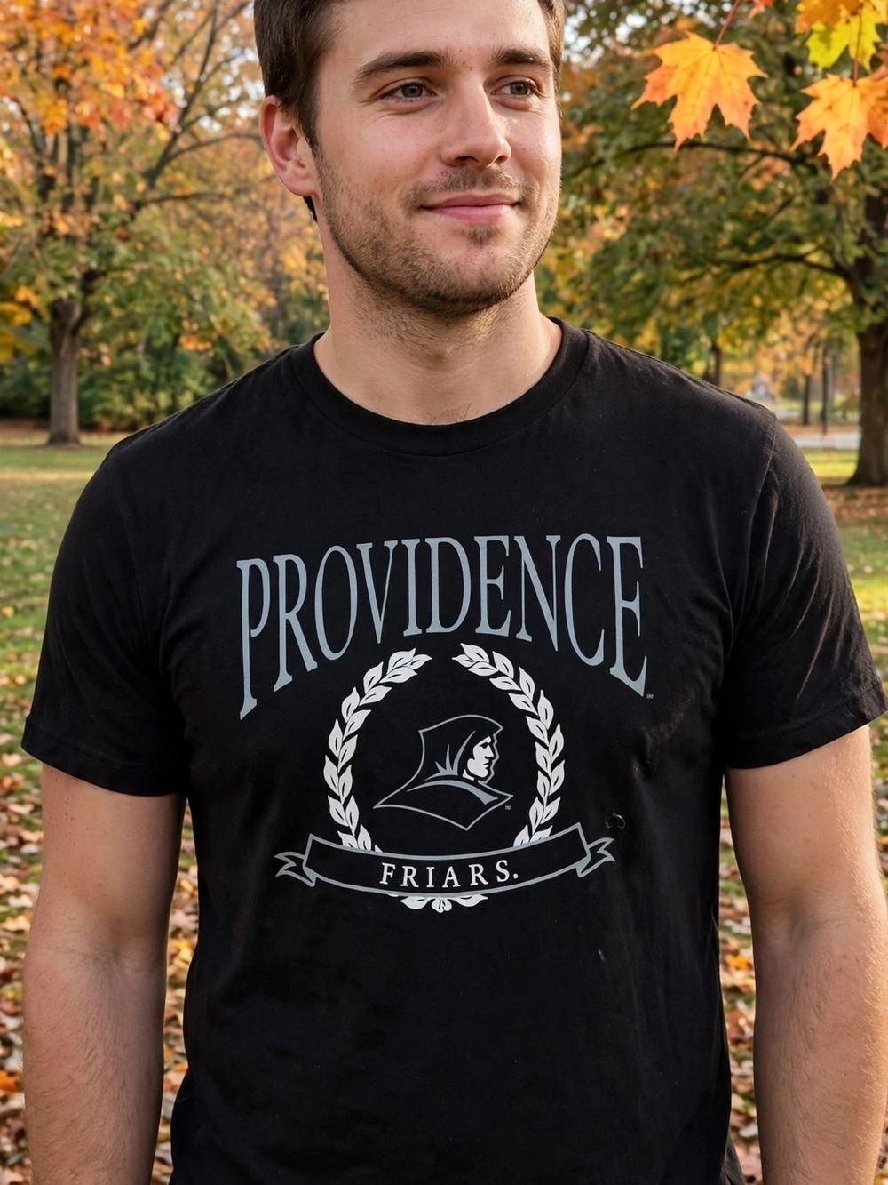 NWT Friars Black Graphic Short Sleeve Tee